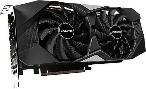 Видеокарта Gigabyte GeForce RTX 2060 Windforce OC 12G GV-N2060D6-12GD