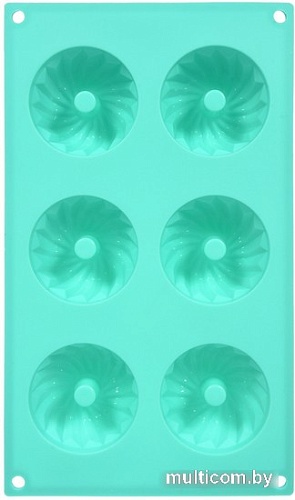 Форма для выпечки Marmiton Кексы 16024 (бирюзовый)