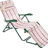 Шезлонг Olsa Таити с447 (белый/розовый)