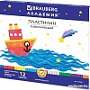 Пластилин BRAUBERG Академия 103256 (12 цветов)