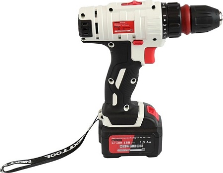 Дрель-шуруповерт Nexttool ACD-18BLD (с 2-мя АКБ, кейс)