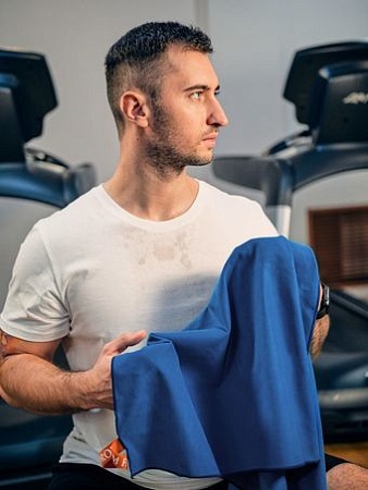 Полотенце Guten Morgen Fitness 39х55 Пфит-Иг-39-55 (индиго)