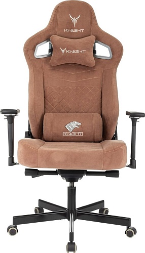 Игровое (геймерское) кресло Knight Hunter (светло-коричневый Alfa 731)