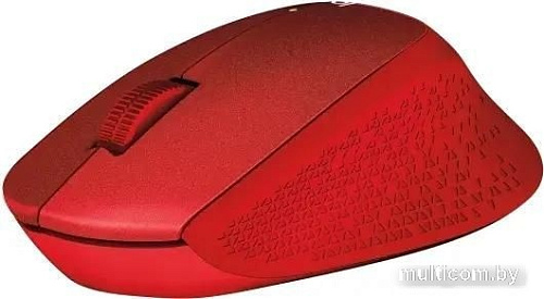 Мышь Logitech M331 Silent Plus (красный)