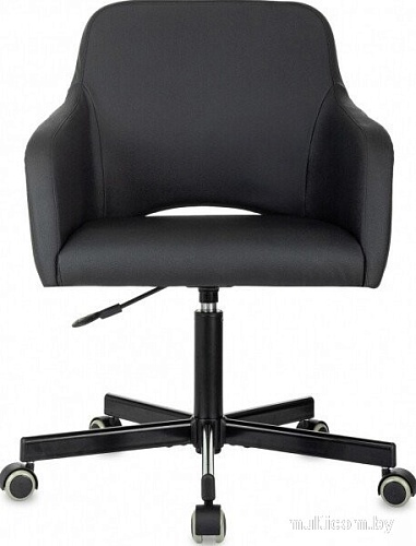 Офисное кресло Бюрократ CH-380M (черный экокожа)