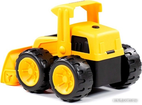 Игрушечный транспорт Полесье Погрузчик Эксперт №2 86334 (желтый)