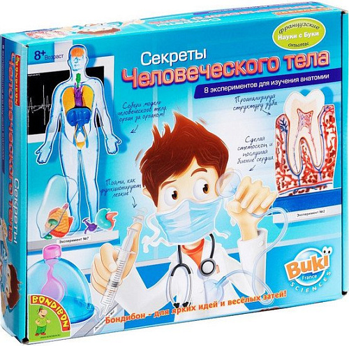 Настольная игра Bondibon Секреты человеческого тела [ВВ0927]