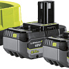 Аккумулятор с зарядным устройством Ryobi RC18120-250X 5133005308 (2x18В/5 Ah + 18В)