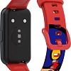 Ремешок Rumi силиконовый для Huawei Band 7 Super Mario