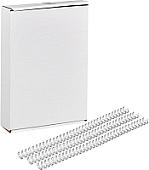 Металлическая пружина для переплета D&A art 23 отверстия, 25.4 мм 25 шт (серебристый)