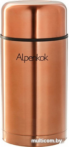 Термос для еды Alpenkok AK-10011M 1л (медный)
