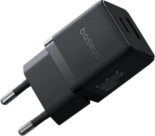 Baseus Palm Fast Charger C+U 30W EU P1011160A113-01 (черный)