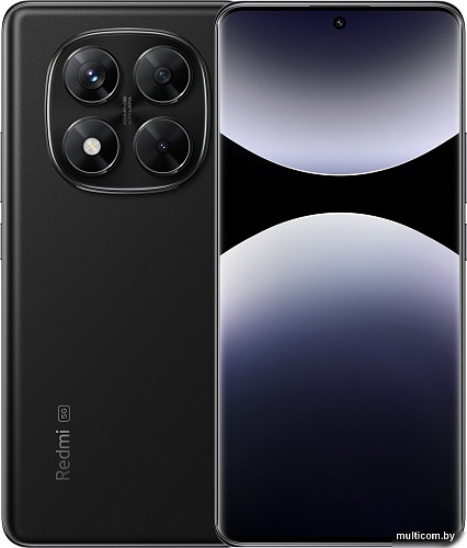 Смартфон Xiaomi Redmi Note 14 Pro 5G 12GB/256GB международная версия (черный) + умные часы Xiaomi Redmi Watch 5 Active (серебристый) по акции