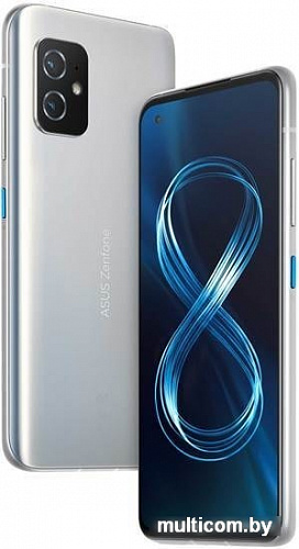 Смартфон ASUS Zenfone 8 ZS590KS 8GB/128GB (серебристый)