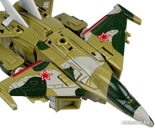 Трансформер Bondibon Самолет военный 2 в 1 ВВ6070-Б