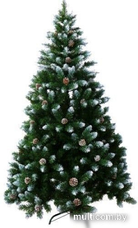 Ель Merry Bear Моника 2.1 м (с шишками и снегом)