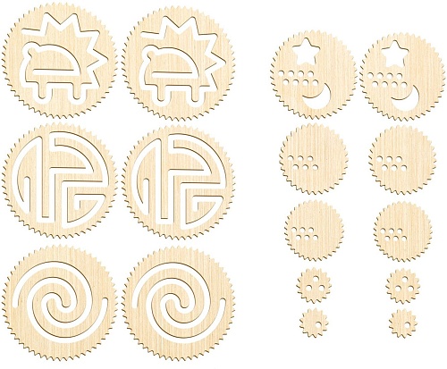 Трафарет Лесная мастерская Межполушарные доски со спирографом 10391928