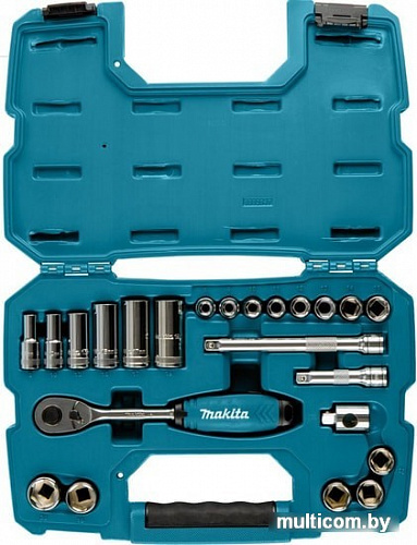 Набор торцевых головок Makita B-65573 (23 предмета)
