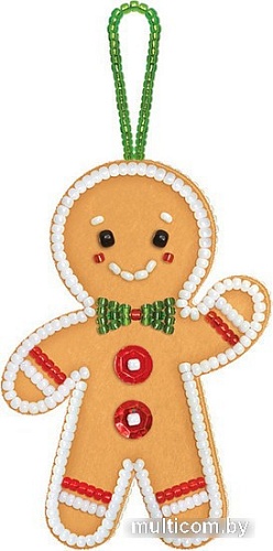 Набор для создания поделок/игрушек Клеvер Пряничный человечек АФ 10-104