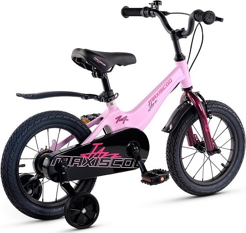 Детский велосипед Maxiscoo Jazz Стандарт Плюс 14 2025 MSC-J1443 (лавандовый матовый)