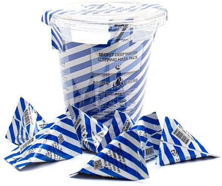 May Island Набор масок для лица 7 Days Secret Deep Ночная С гиалуроновой кислотой 12x5 г