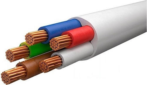 Провод силовой Поиск-1 ПВС 5x2.5 1356238958088 (100 м, бухта)