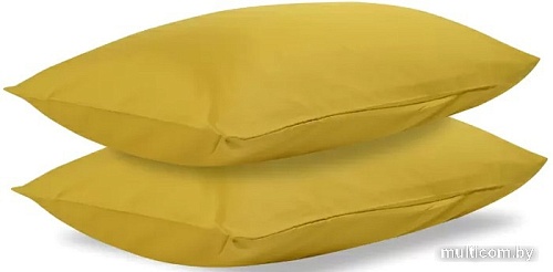 Постельное белье Tkano Essential TK19-PC0011 (2 шт, горчичный)