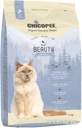 Корм для кошек Chicopee CNL Beauty 15 кг