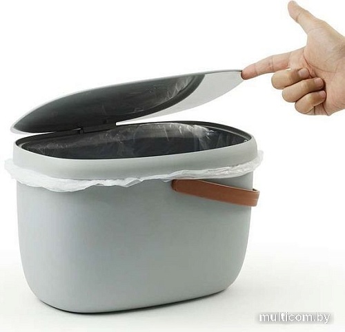 Контейнер для пищевых отходов Qualy Foody QL10380-GN (зеленый)