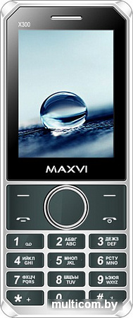 Мобильный телефон Maxvi X300 Black