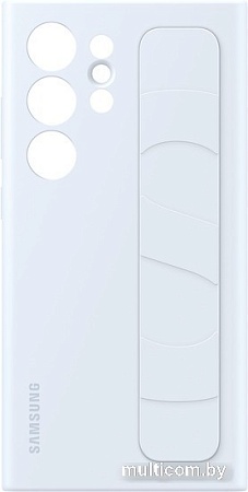 Чехол для телефона Samsung Standing Grip Case S24 Ultra (светло-голубой)