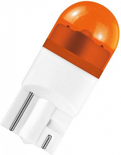 Светодиодная лампа Osram W5W LEDriving Amber 2шт [2855YE-02B]