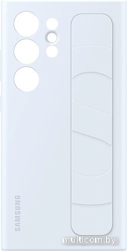 Чехол для телефона Samsung Standing Grip Case S24 Ultra (светло-голубой)