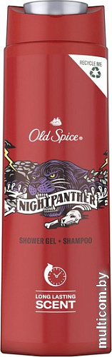 Old Spice Night Panther 2 в 1 400 мл