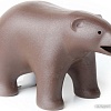 Диспенсер для скотча канцелярский Qualy Teddy Bear QL10208-BN (коричневый)