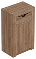 Тумба Мебельград Соренто с дверцей и ящиком (дуб стирлинг-кофе структ. мат.)