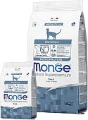 Сухой корм для кошек Monge Superpremium Monoprotein Sterilised Trout 1.5 кг