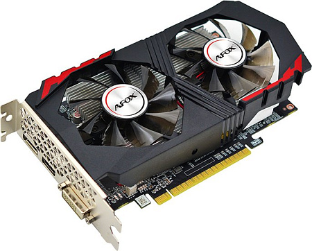 Видеокарта AFOX GeForce GTX 1050 Ti 4GB GDDR5 AF1050TI-4096D5H5-V2