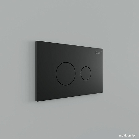 Панель смыва D&K Venice DB1029025 (черный)