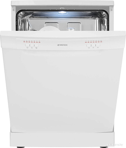 Отдельностоящая посудомоечная машина Meferi MDW6062WH FS Light