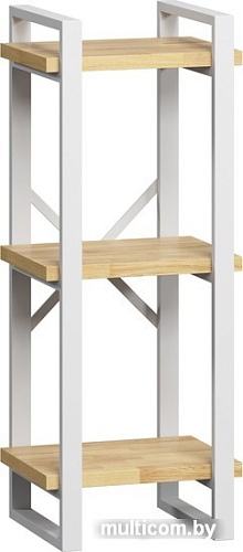 Стеллаж LoftyHome Лондейл Рант 40 (натуральный/белый)