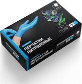 Нитриловые перчатки A.D.M Нитриловые (L, 100 шт, голубой)