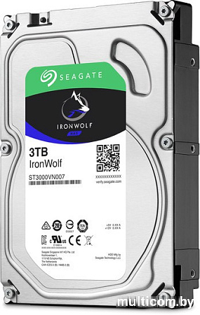 Жесткий диск Seagate IronWolf 3TB [ST3000VN007]