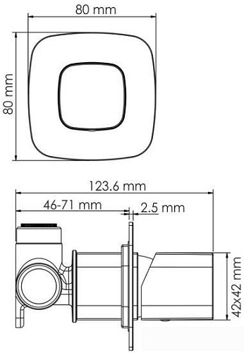 Смеситель Wasserkraft Nuthe 9151