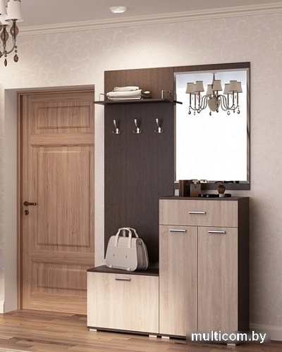 Тумба Памир Италия ТК-600 (ясень шимо темный-ясень шимо светлый)