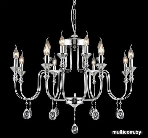 Люстра Citilux Рига CL437221 (хром)
