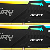 Оперативная память Kingston FURY Beast RGB 2x32ГБ DDR5 5600 МГц KF556C40BBAK2-64