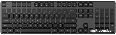 Клавиатура + мышь Xiaomi Mi Wireless Keyboard and Mouse Combo (черный, нет кириллицы)