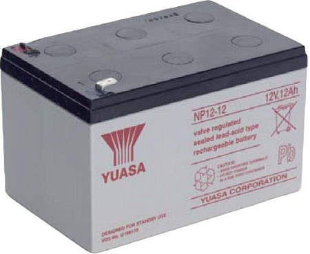 Аккумулятор для ИБП Yuasa NP 12-12 (12В/12 А·ч)