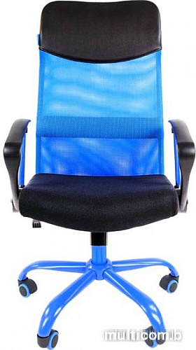 Кресло CHAIRMAN 610 CMet (черный/оранжевый)
